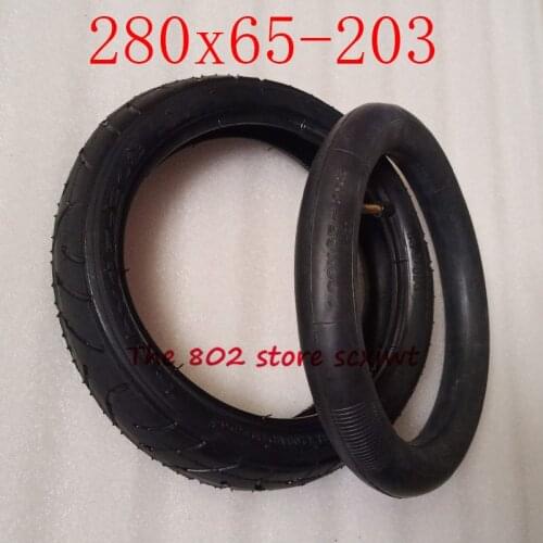 High Quality 280x65-203 Inner and Outer Tire for Childrens Tricycle Trolley, Pneumatic Tyres