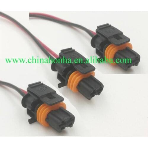 Female 2 Pin/ways Wire harness sealed waterproof Auto Connector 1 928 403 137 1 928 404 072 For Bosch with wire or without wire