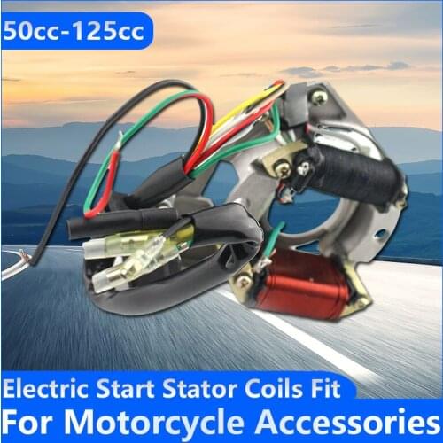 High Quality Motorcycle Parts Electric Start Stator Coils Fit for Upper Electric Start 50cc-125cc Engine