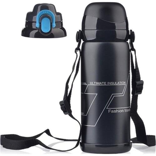 304 Stainless Steel Thermo Jug Insulated Mug Outdoor Sports Kettle Creative Gift Insulated Stainless Steel Bottle Custom