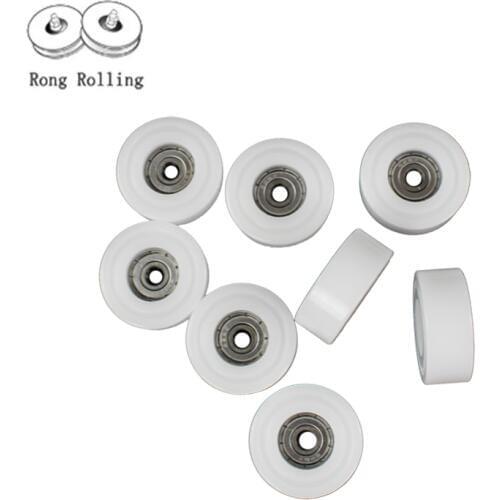 6*35*14 Polyacetal plastic-coated 626RS bearing bore 6mm,pulley diameter 35mm,thickness 14mm.sliding window nylon bearing
