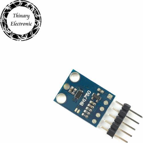 Free shipping 2PCS/lot GY-302 BH1750 3v-5v BH1750FVI light intensity illumination module 3V-5V for Arduino