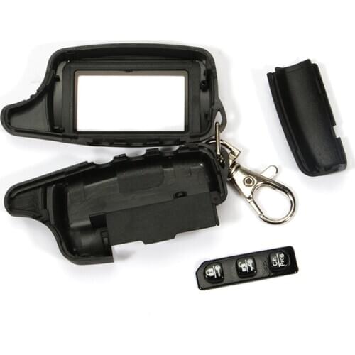 8A body Case for CENMAX ST Russian LCD remote control for CENMAX ST8A 8A LCD keychain car remote 2-way car alarm system