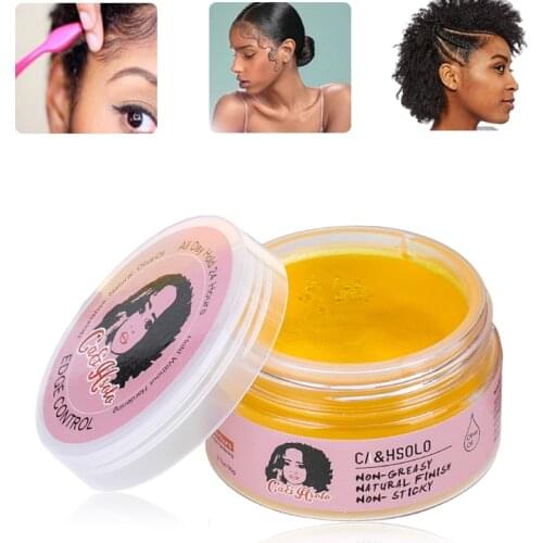 Long Lasting Strong Hold No Flake Edge Control Wax Tamer Gel Pomade
