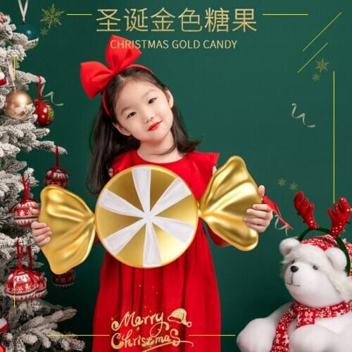 Festival decoration candy pendant PVC painted 55CM candy wedding photography stage scene decoration props decoration