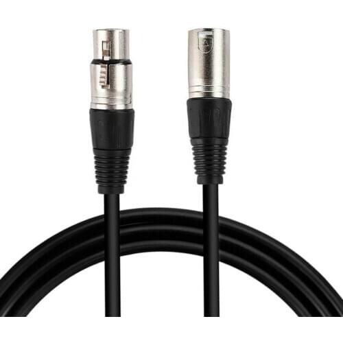 XLR microphone cable, balanced cable microphone cable male to female