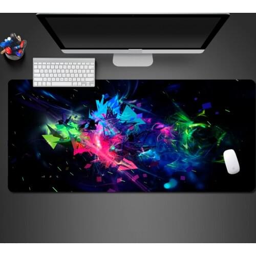 Senior Abstract Ideas Mouse Pad Hot Selling Game Player Computer Keyboard Table Mats High Quality Unrolled Edge Office Mousepad