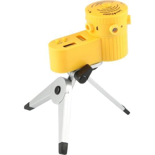 Hot Worldwide Multifunction cross Laser Level Leveler Vertical Horizontal Line Tool With Tripod