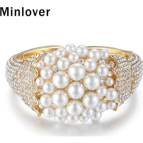 Золотые браслеты Minlover China At AliExpress