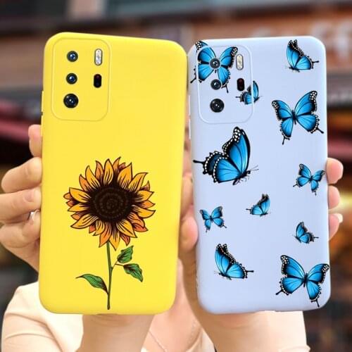 For Xiaomi Redmi Note 10 Pro 5G Case Soft Silicone Colorful Flowers Phone Cases For Redmi Note10 Pro 5G Back Cover Phone Bumper