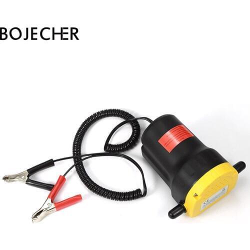 BOJECHER Oil Extractor Pump Crude Fluid Sump Extractor Scavenge Exchange Transfer Pump Fuel Electric For Auto Car Boat Motor