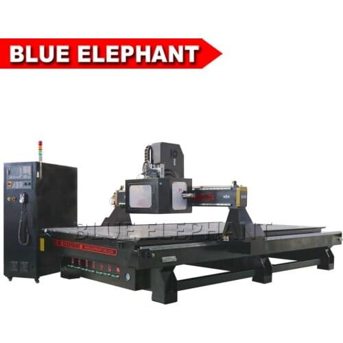 Blue Elephant Carousel Type ATC CNC Milling Machine/2100x4000x200mm Bed Carousel Auto Tool Change CNC/ ATC2140 CNC Router