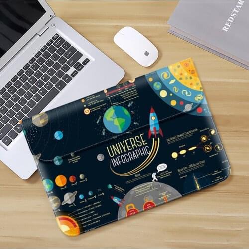 Laptop Sleeve Bag Starry sky Case 12 13.3 14 15 Inch Notebook Carrying Bag for Macbook Air Pro 14 Inch Sleeve Cover Case Bag