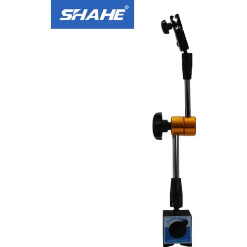 SHAHE 60kg Universal Magnetic Stand Table Seat Magnetic Table Mechanical Dial Indicator Holder Dial Block Magnetic Base
