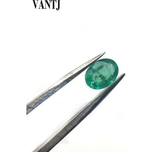 Vantj 100% Natural Emerald Loose Gemstone Specimens Customizable Diy for Silver Gold Women Jewelry Free Shipping