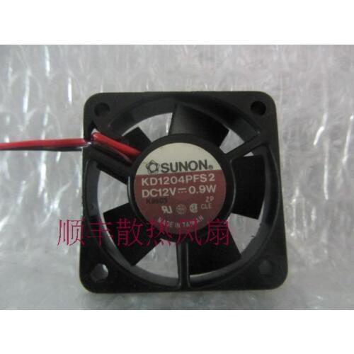 ADDA DC12V 0.9W Router fan KD1204PFS2 2wires fan