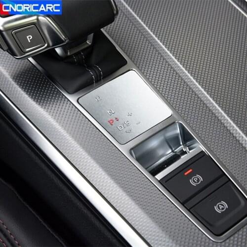 Car Styling Center Console Gearshift Buttons Sticker Cover Trim For Audi A6 C8 2019-2020 LHD Automobile Interior Accessories