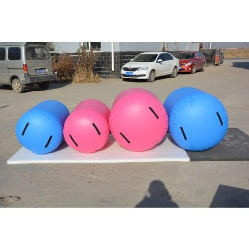 Free Shipping Inflatable Air Barrel For Gym 120*60cm Air Roller For Training Home Use Gym Roller Yoga Roller Factory Price