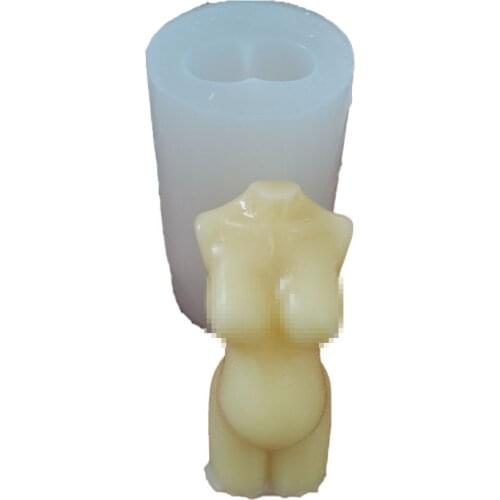 BK8033 Human behavior art silicone mold pregnant women