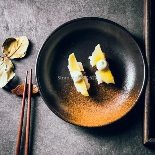 Japanese-style Dishes Rice Dishes Household Matching Tableware Ceramic Deep Dishes Restaurants Commercial Large Plates