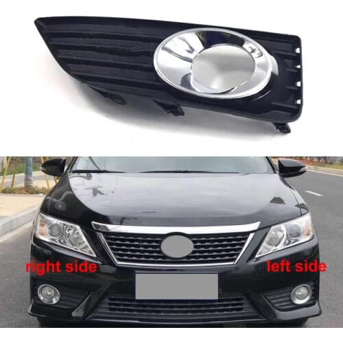 For Toyota Camry Sports Edition 2012 2013 2014 Fog Lamp Shell Front Bumper Grille Driving Lamp Cover Fog Light Cover