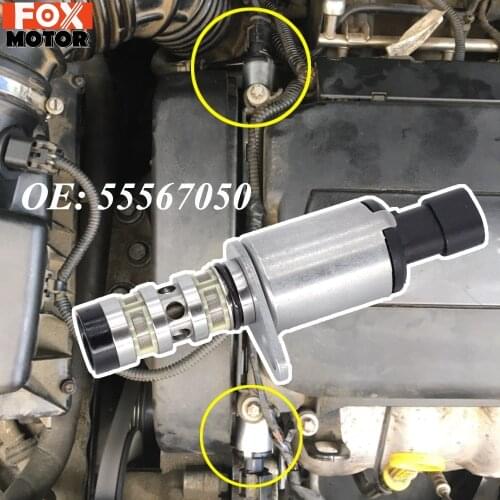 For Chevy Cruze Aveo 5 Vauxhall Opel Zafira B C Mokka Holden Barina 55567050 Camshaft Control Solenoid Cam Valve 1.6L 1.8L