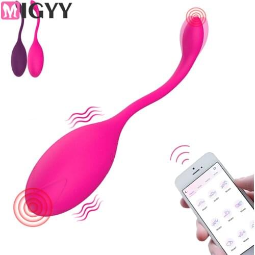 Dildo Vibrators Sex Toy For Women APP Wireless Control Vibrating Egg Clitoris Stimulator Vaginal Kegel Ball Ben Wa Ball Sex Shop