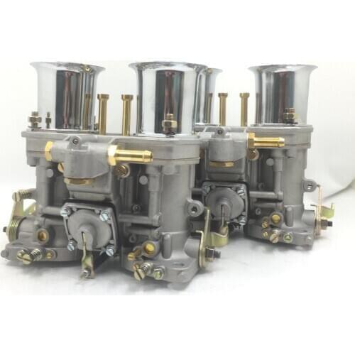 1 Pair 44IDF Carburetor Carburettor With Air Horn For Bug Volkswagen Beetle VW Fiat Porsche 44 IDF For Bug/Beetle/VW Engine