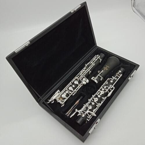Music Fancier Club Oboe Prestige Professional Bakelite Student Oboe C Key Musical Instruments With Case Reeds Accessories