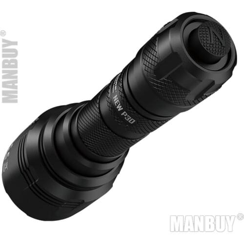 Nitecore NEW P30 Wholesale Spotlight 1000LMs CREE XP-L HI V3 LED Flashlight CR123 18650 Waterproof Torch Hunting Aluminium Alloy