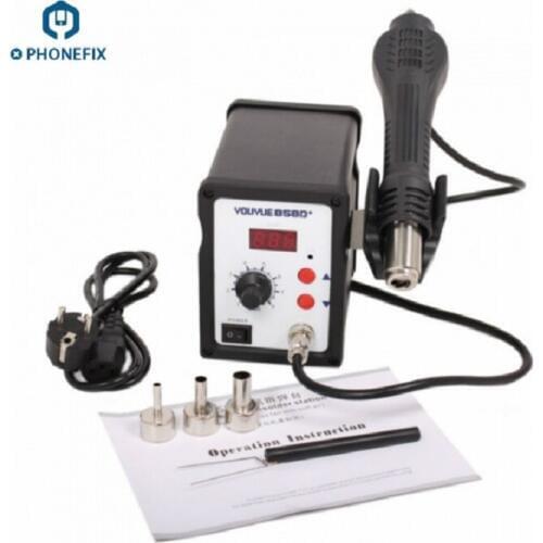 700W 2in1 YouYue 858D+ ESD Soldering Station LED Solder Iron Hot Air Gun BGA Rework Solder Station for BGA Soldering Rework