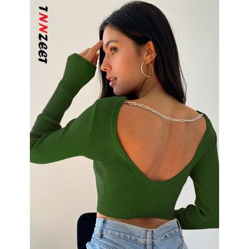 TNNZEET Women's Knitted T-shirts