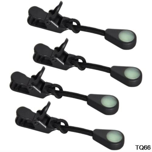 Zipper Pull Ideal Kit Outdoor Safty Markers Ultra-Bright Glow In The Dark Night Coats Jackets Rucksacks And Tent Zippers 10pcs