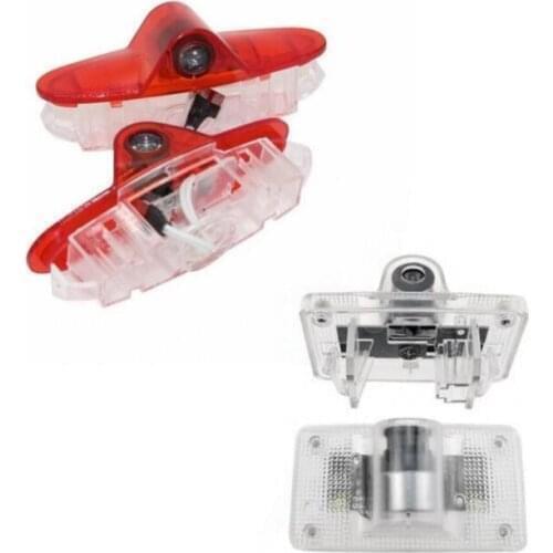 2pcs Car Led Logo Door Light For Renault Koleos Laguna Magane Latitude Talisman Laser Projector Ghost lamp Welcome Light