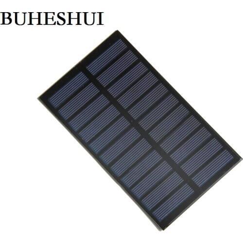 BUHESHUI 10pcs/lot 1.6W 5.5V Polycrystalline Solar Cells Solar Panels Solar Module DIY Solar Charger 150 *86* 3mm Free shipping