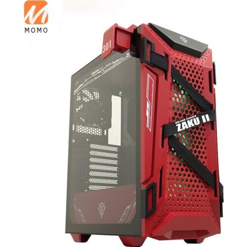 Ancient Edition E-Sports Desktop Computer Case Side Transparent Game Tower Host Whole Barrels
