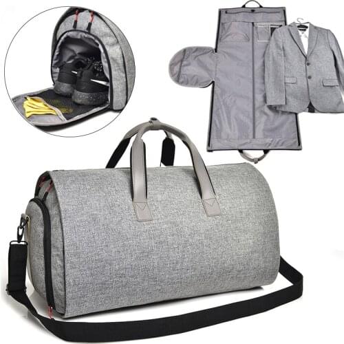 Business mens travel bag Clothing Covers Storage Bag suits shoe clothes bags carry on luggage handbag Garment Protector for men