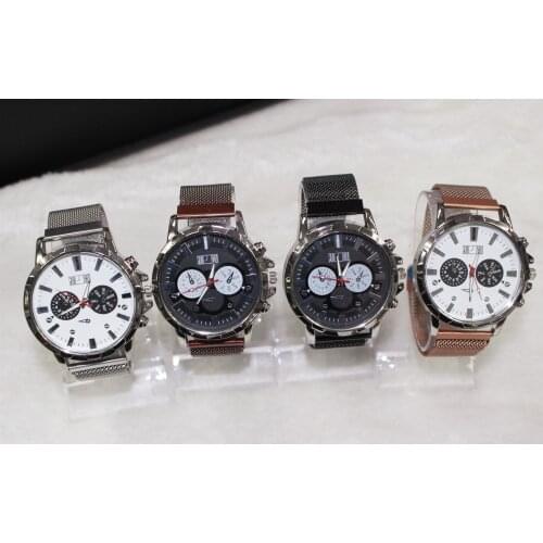 Mens Minimalist Watches Ultra Thin Mesh Belt Watch Luxury Mens Watch Business Quartz Wristwatch Tag whatches Mesh bel Mesh bel