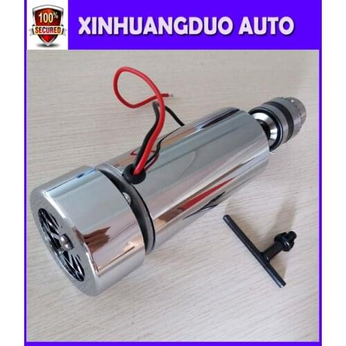 400W DC Spindle motor , DC12-48V 12000rpm, Engraving milling grind air-cooling Long mouth tightening 1.5mm - 10mm