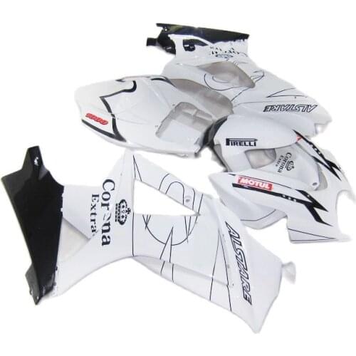 Repalce Fairing kit for SUZUKI GSXR 1000 2007 2008 White Black Fairings GSXR1000 k7 k8 DL998