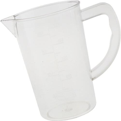 Lab Kitchen Clear Acrylic Measuring Cup Graduated Picther 500ml Food Grade