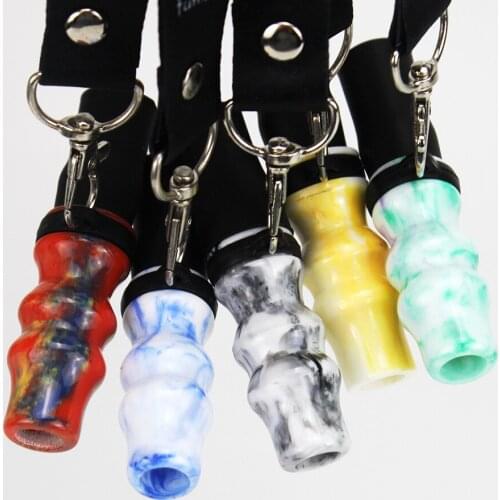 New Resin Hookah Mouthpieces for Chicha Narguile Shisha Accessories Silicone Hang Rope Strap Mouth Tips Tobacco Cigarettes
