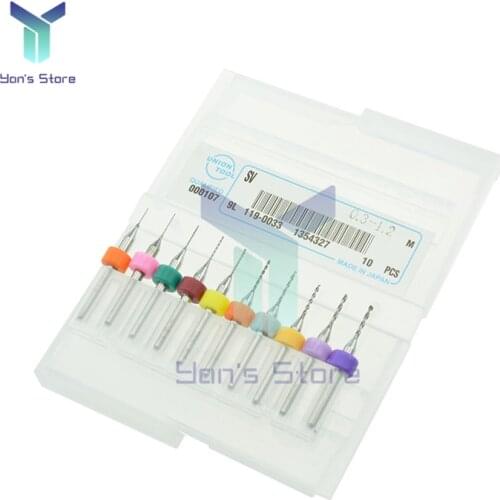 0.3-1.2mm Print Circuit Board Drill Bits Carbide Micro Drill Bits for CNC PCB Twist Drill Woodworking Bit Kit Newest Waterproof