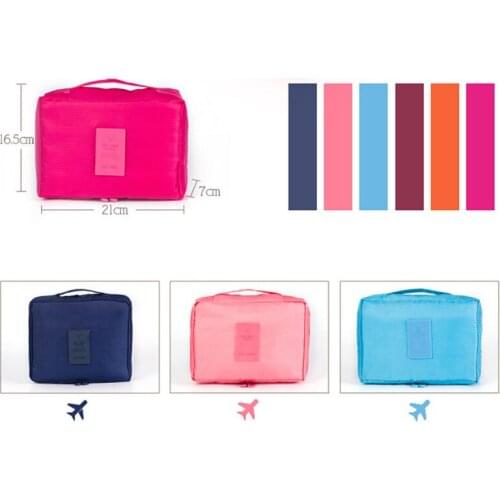 Portable Make Up Storage Bag Women waterproof Cosmetic MakeUp bags travel organizer for toiletries toiletry kit