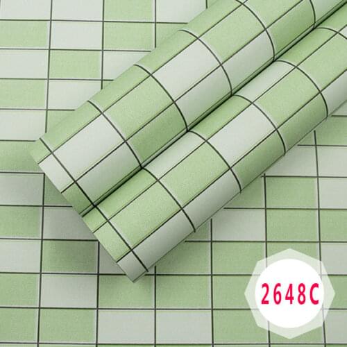 Lattice Wallpaper Cartoon Modern Style For Kitchen Living Room Desktop Waterproof Furniture Self-Adhesive Paper Home Decoration