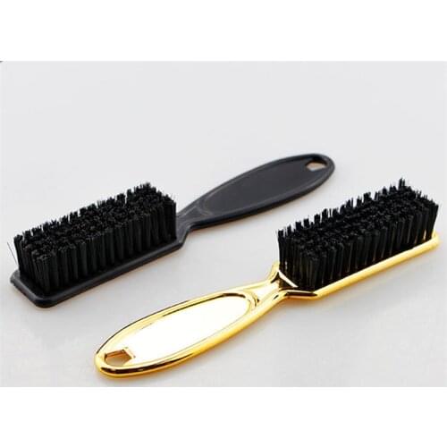 Plastic Handle Hairdressing Soft Hair Cleaning Brush Barber Neck Duster Broken Hair Remove Comb Hair Styling Tools