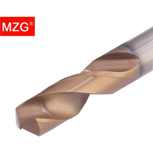 MZG 1PC Straight Shank 4.1mm-6.0mm Tungsten Steel Drill Bits for CNC Precision Hole Machining Milling Drilling