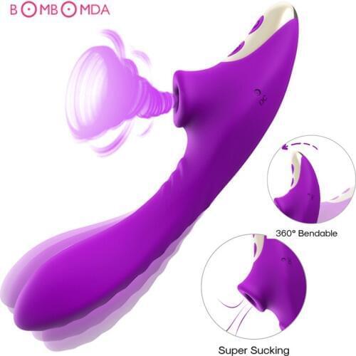 Vagina Sucking Vibrator 9 Speed Vibrating Sucker Oral Sex Suction Clitoris Stimulation Female Masturbation Erotic Toys for Adult