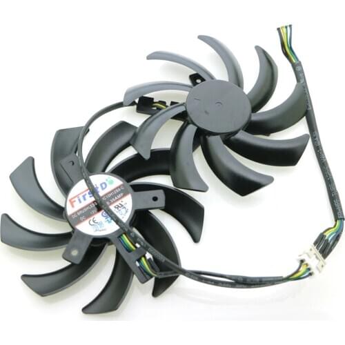 FDC10H12S9-C 86mm 0.35A 4Pin Video Card Fan For GEFORCE GTX1080 GTX1070 GTX1060 Graphics Card Cooling Fan