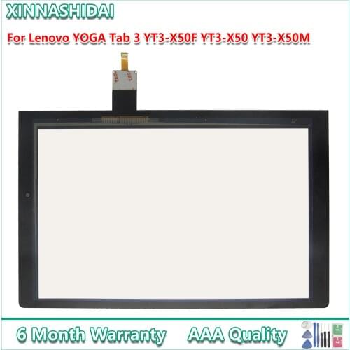 10.1" For Lenovo Yoga Tab YT3-X50 YT3-X50F YT3-X50M Touch Screen Digitizer Sensor Glass Digitizer Panel